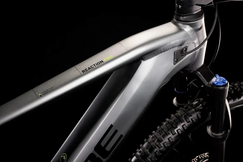 Cube Reaction Hybrid Pro 625 Trapeze Electric Bike 2022 Grey/Green-5